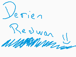 Drawn comment by Lisa
"Derien Redwan"