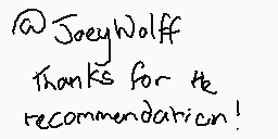 Drawn comment by LittleWolf