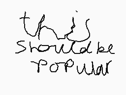 Drawn comment by Oskar Lucz
"this should be popular"