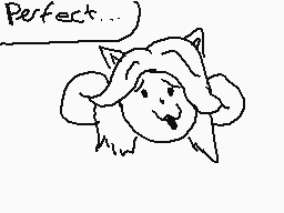 Drawn comment by Temmie