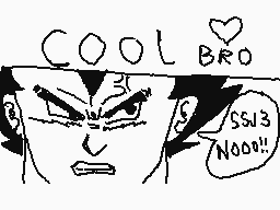 Drawn comment by AYMAN GT
"COOL BRO SSJ13 NOOO!!"