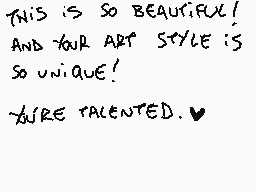 Drawn comment by •Kanadé•