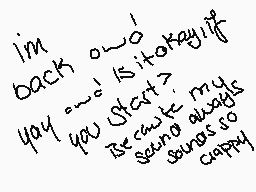 Drawn comment by ふaⓇ♭y♥