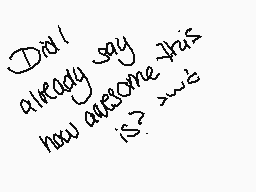 Drawn comment by ふaⓇ♭y♥