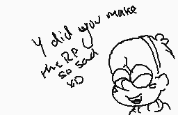 Drawn comment by Mabel