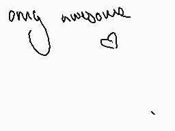 Drawn comment by Mabel