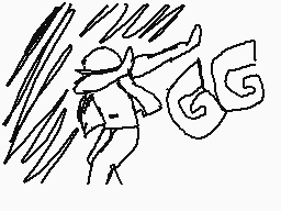 Drawn comment by Kitty
"GG"