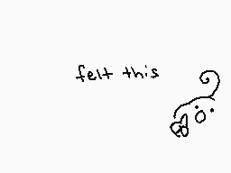 Drawn comment by !
"felt this"