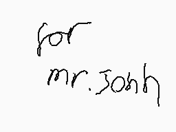 Drawn comment by sean