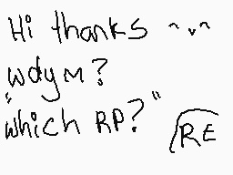 Drawn comment by Azalea