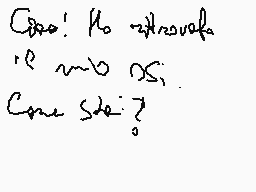 Drawn comment by の3sセr0ym4れ
"Ciao! Ho attraversato il 2019 Come sta?"