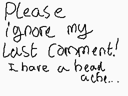 Drawn comment by FlipCell