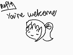 Drawn comment by Serah
"rePM You're welcome"