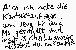 Gezeichneter Kommentar von chiria ♥v♥