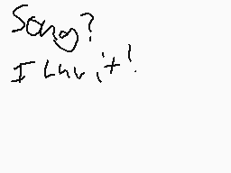 Drawn comment by buddy