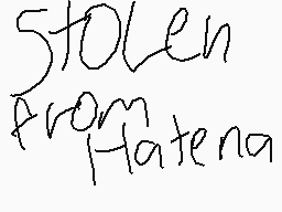 Drawn comment by buddy
"Stolen From Hatena"