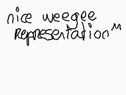 Drawn comment by leona<3
"nice weegee representation"