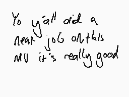 Drawn comment by eight