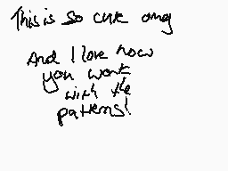 Drawn comment by eight