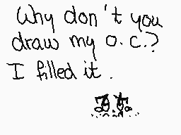 Drawn comment by ♪●°エスター°●♥