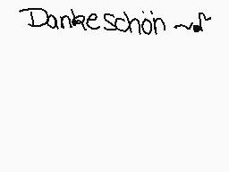 Drawn comment by エスター
"Danke schön ~"