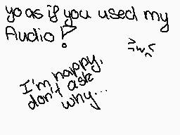 Drawn comment by エスター