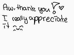 Drawn comment by エスター