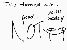 Drawn comment by RavenKitty