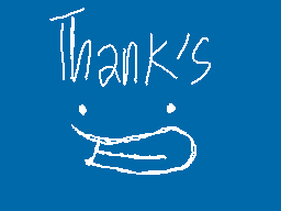 Drawn comment by Tugay Dost
"Thanks"