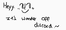 ζωγραφισμενο σχολιο του χρηστη Wander☆