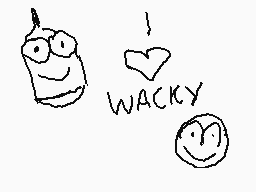 Drawn comment by TheMartoon
"WACKY"