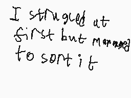 Drawn comment by an0nimoose