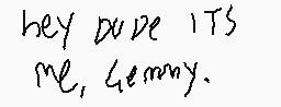 Drawn comment by GemmⓎ Ⓑoi
