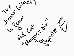 Drawn comment by GodWhite～
"The dianna (lives) is shown An-Eat "MaguethBain" glipnote"