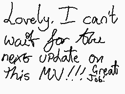 Drawn comment by Frances