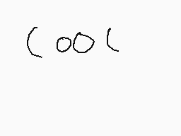 Drawn comment by ✕～
"(oo)"