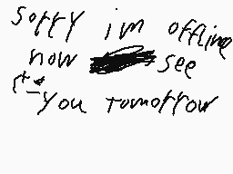 Drawn comment by ✕～