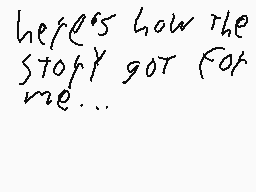 Drawn comment by ✕～