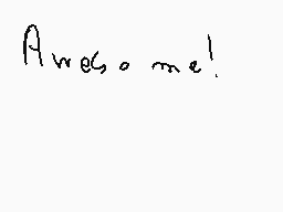 Drawn comment by Adam
"Awesome!"