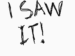 Drawn comment by Terminator