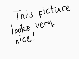 Drawn comment by Pokinko♥
"This picture looks very nice!"