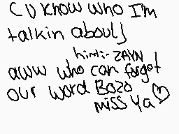 Drawn comment by Bibez