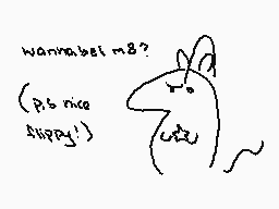 Drawn comment by ★☆☆☆☆
"wannabe! m8? (ps nice silly!)"