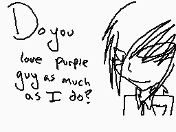 Gezeichneter Kommentar von Purple guy