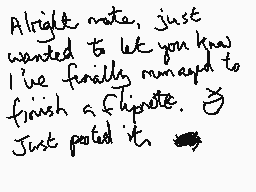 Drawn comment by mrjohn