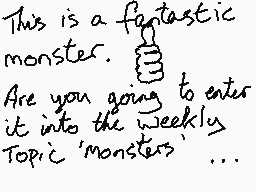 Drawn comment by mrjohn