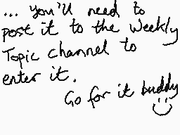 Drawn comment by mrjohn