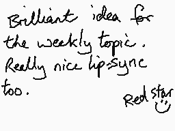 Drawn comment by mrjohn