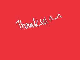 Drawn comment by krecray
"Thanks!"