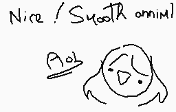 Comentario dibujado por Aoi